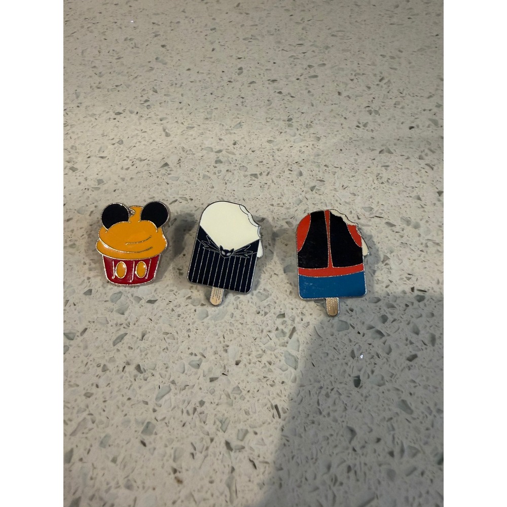 Disney Minnie Mouse Popsicle Ice Cream Bar Trading Pin Set
